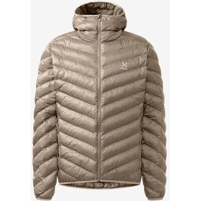 Chaqueta con capucha Haglöfs Särna Mimic Hood gris plateado - M Chaqueta con capucha Haglöfs Särna Mimic Hood gris plateado - M
