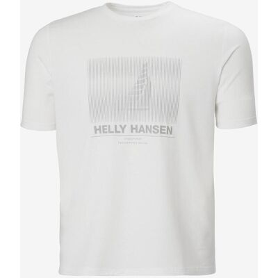 Camiseta Helly Hansen HP Race Sailing manga corta blanco polar - L Camiseta Helly Hansen HP Race Sailing manga corta blanco polar - L
