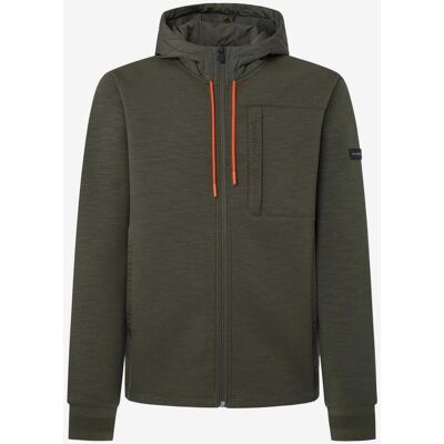 Sudadera con capucha Hackett Commuter Full Zip verde caqui - XL Sudadera con capucha Hackett Commuter Full Zip verde caqui - XL