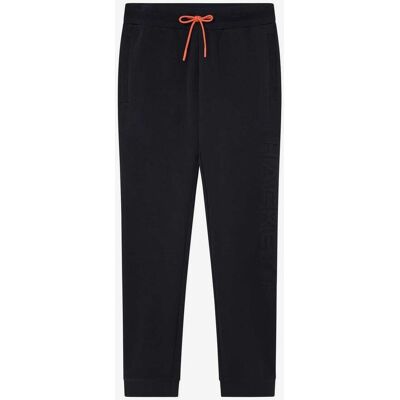 Pantalón largo Hackett Embossed negro naranja - M Pantalón largo Hackett Embossed negro naranja - M