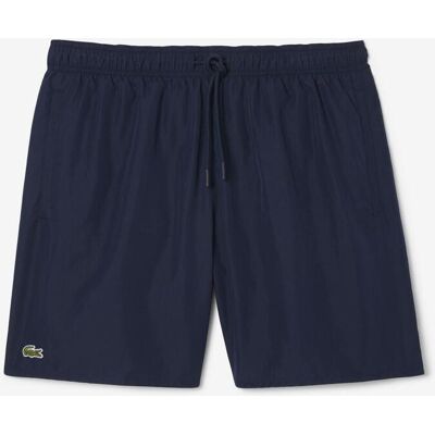 Bañador Lacoste Mid Length Monochrome azul marino - S Bañador Lacoste Mid Length Monochrome azul marino - S