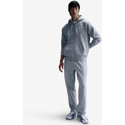 Sudadera con capucha Nike Club Fleece Full Zip gris claro - XL Sudadera con capucha Nike Club Fleece Full Zip gris claro - XL