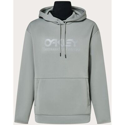 Sudadera con capucha Oakley Rider Long 2.0 iridiscente gris cemento - XL Sudadera con capucha Oakley Rider Long 2.0 iridiscente gris cemento - XL
