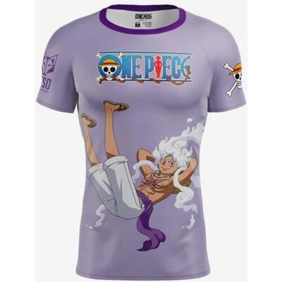 Camiseta Otso One Piece Egghead Luffy manga corta violeta - M Camiseta Otso One Piece Egghead Luffy manga corta violeta - M
