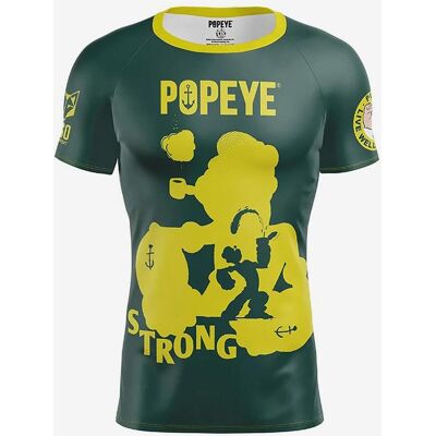 Camiseta Otso Popeye manga corta negro oscuro amarillo - L Camiseta Otso Popeye manga corta negro oscuro amarillo - L