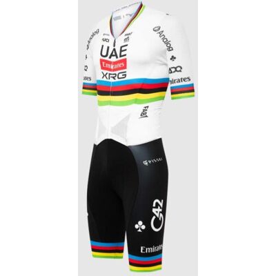 Pissei Traje integral UAE Team Emirates - XRG 2026 Replica World Champion blanco multicolor - XL Pissei Traje integral UAE Team Emirates - XRG 2026 Replica World Champion blanco multicolor - XL