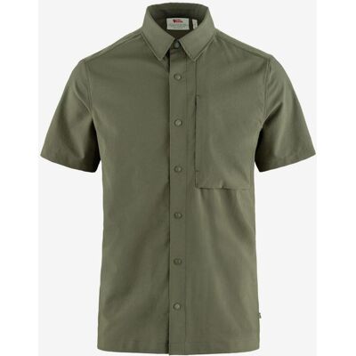 Camisa Fjällräven High Coast Pack manga corta verde bosque - S Camisa Fjällräven High Coast Pack manga corta verde bosque - S