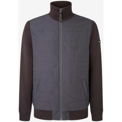 Chaqueta Pepe Jeans Snell Mock gris negro - XXL Chaqueta Pepe Jeans Snell Mock gris negro - XXL