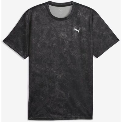 Camiseta Puma TAD Essentials AOP manga corta negro gris - L Camiseta Puma TAD Essentials AOP manga corta negro gris - L