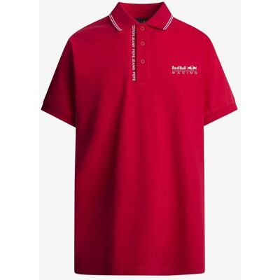 Polo Red Bull Racing x Pepe Jeans Tipped Logo manga corta rojo blanco - XL Polo Red Bull Racing x Pepe Jeans Tipped Logo manga corta rojo blanco - XL