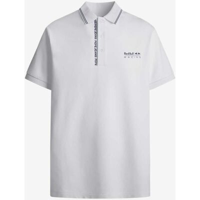 Polo Red Bull Racing x Pepe Jeans Tipped Logo manga corta blanco intenso - XL Polo Red Bull Racing x Pepe Jeans Tipped Logo manga corta blanco intenso - XL