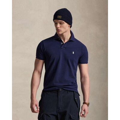 Polo Ralph Lauren The Iconic Mesh Slim manga corta azul marino blanco - XL Polo Ralph Lauren The Iconic Mesh Slim manga corta azul marino blanco - XL