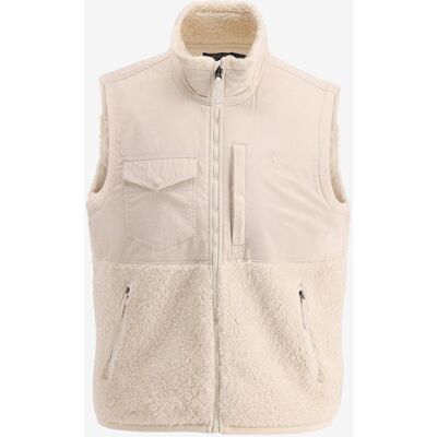 Chaleco Ralph Lauren Bonded Hi-Pile blanco crema - XL Chaleco Ralph Lauren Bonded Hi-Pile blanco crema - XL