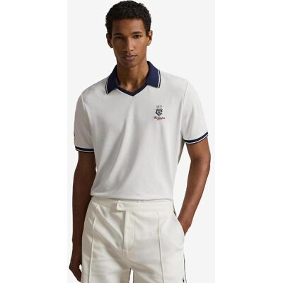 Polo Ralph Lauren Wimbledon Classic manga corta blanco azul marino - L Polo Ralph Lauren Wimbledon Classic manga corta blanco azul marino - L