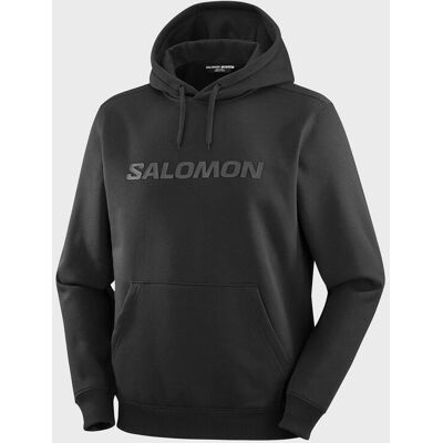 Sudadera con capucha Salomon Big Logo negro - XL Sudadera con capucha Salomon Big Logo negro - XL