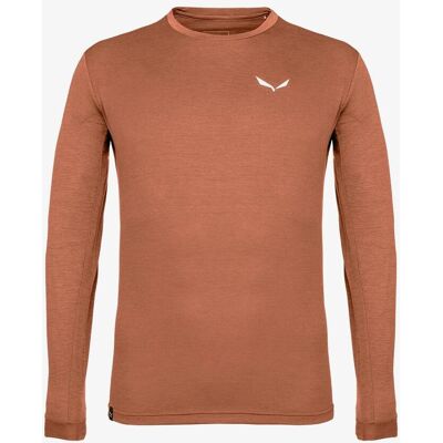 Camiseta Salewa Puez Melange Dry manga larga naranja perlado - M Camiseta Salewa Puez Melange Dry manga larga naranja perlado - M