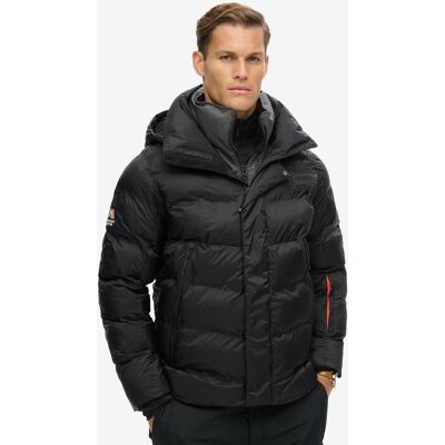 Chaqueta con capucha Superdry Ski Sport Puffer negro puro - XL Chaqueta con capucha Superdry Ski Sport Puffer negro puro - XL