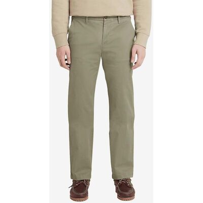 Pantalón largo Timberland Stretch Twill Chino Slim verde beige - 30 Pantalón largo Timberland Stretch Twill Chino Slim verde beige - 30