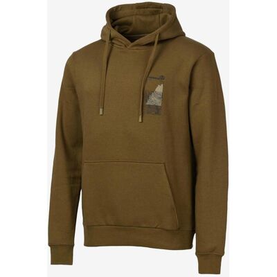 Sudadera con capucha Ternua Port Choix Regenerative verde caqui marrón - S Sudadera con capucha Ternua Port Choix Regenerative verde caqui marrón - S