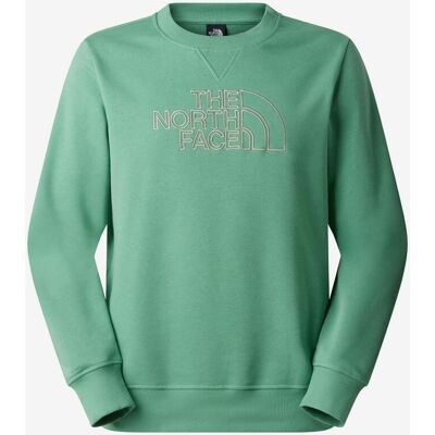 Sudadera The North Face Drew Peak Light Crew verde césped - M Sudadera The North Face Drew Peak Light Crew verde césped - M