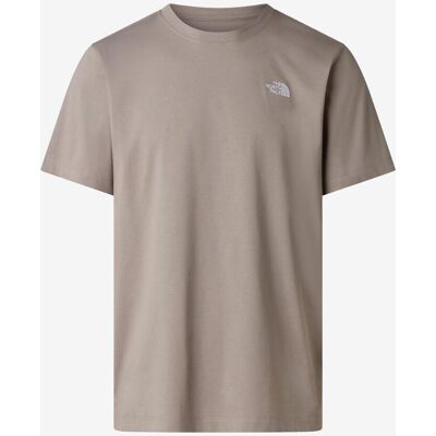 Camiseta The North Face Simple Dome Evolution manga corta gris marrón - S Camiseta The North Face Simple Dome Evolution manga corta gris marrón - S