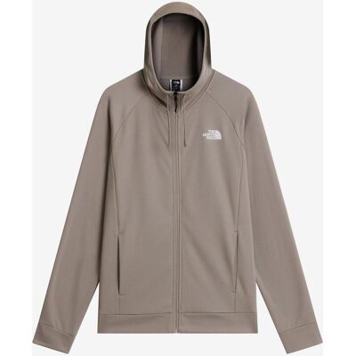 Chaqueta con capucha The North Face Reaxion 2.0 Full Zip beige gris - S Chaqueta con capucha The North Face Reaxion 2.0 Full Zip beige gris - S