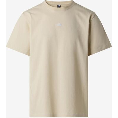 Camiseta The North Face Essential Center Logo Relaxed manga corta beige - L Camiseta The North Face Essential Center Logo Relaxed manga corta beige - L