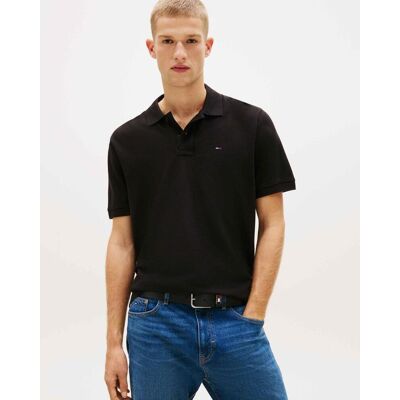 Tommy Hilfiger Polo Tommy Jeans Regular Essential manga corta negro - M Tommy Hilfiger Polo Tommy Jeans Regular Essential manga corta negro - M