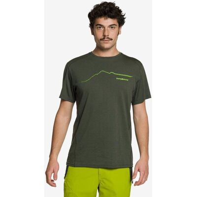 Camiseta Trangoworld Serneus manga corta verde cromo - L Camiseta Trangoworld Serneus manga corta verde cromo - L