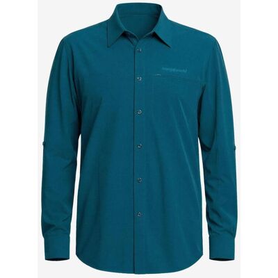 Camisa Trangoworld Vignemale DF manga larga azul lejanía - XL Camisa Trangoworld Vignemale DF manga larga azul lejanía - XL