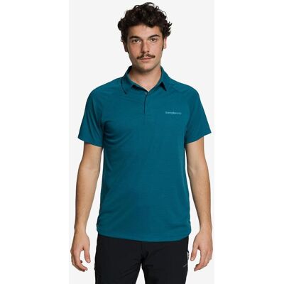 Polo Trangoworld Bonete manga corta azul ultramar - M Polo Trangoworld Bonete manga corta azul ultramar - M