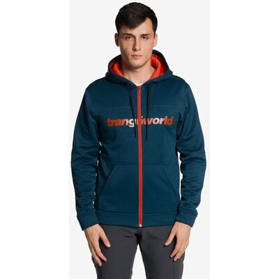 Chaqueta con capucha Trangoworld Ripon V02 azul eléctrico rojo - XXL Chaqueta con capucha Trangoworld Ripon V02 azul eléctrico rojo - XXL