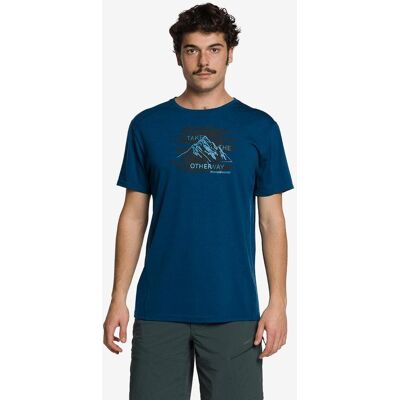 Camiseta Trangoworld Arvieux manga corta azul noche - L Camiseta Trangoworld Arvieux manga corta azul noche - L