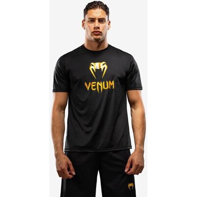 Camiseta Venum Classic Dry Tech manga corta negro dorado - S Camiseta Venum Classic Dry Tech manga corta negro dorado - S