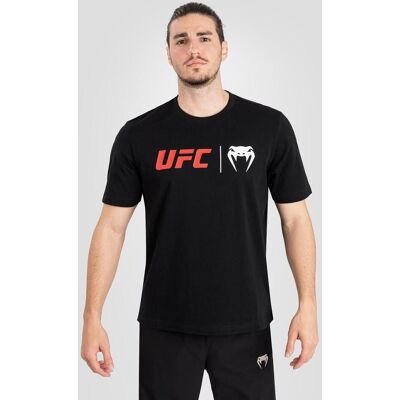 Camiseta Venum UFC Classic manga corta negro rojo blanco - L Camiseta Venum UFC Classic manga corta negro rojo blanco - L