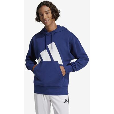 Sudadera con capucha adidas Essentials Big Logo Single azul oscuro blanco - M Sudadera con capucha adidas Essentials Big Logo Single azul oscuro blanco - M