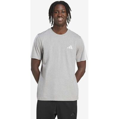 Camiseta adidas 3 bandas manga corta gris - S Camiseta adidas 3 bandas manga corta gris - S