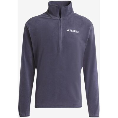 Forro polar adidas Multi Essentials Half Zip azul blanco - S Forro polar adidas Multi Essentials Half Zip azul blanco - S