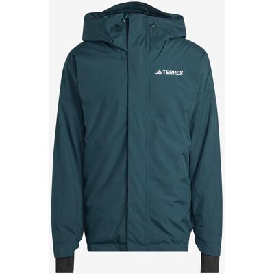 Chaqueta con capucha adidas Terrex Multi 2L Rain.RDY verde turquesa - L Chaqueta con capucha adidas Terrex Multi 2L Rain.RDY verde turquesa - L