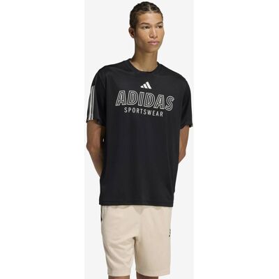 Camiseta adidas House Of Tiro Wordmark manga corta negro puro blanco - L Camiseta adidas House Of Tiro Wordmark manga corta negro puro blanco - L
