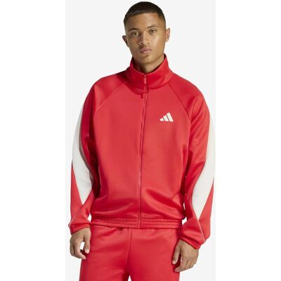 Sudadera adidas Stadium Full Zip rojo blanco - S Sudadera adidas Stadium Full Zip rojo blanco - S