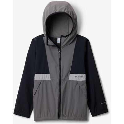 Chaqueta con capucha Columbia Spire Valley Windbreaker negro gris oscuro niño - L Chaqueta con capucha Columbia Spire Valley Windbreaker negro gris oscuro niño - L
