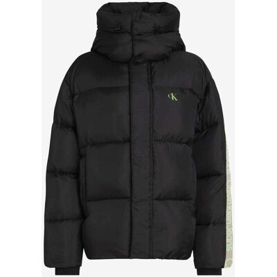 Chaqueta Calvin Klein Jeans Logo Tape negro verde - XS Chaqueta Calvin Klein Jeans Logo Tape negro verde - XS