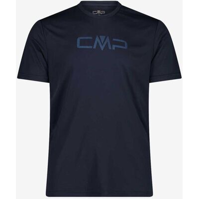 Camiseta CMP Logo Round Neck manga corta azul noche - 3XL Camiseta CMP Logo Round Neck manga corta azul noche - 3XL