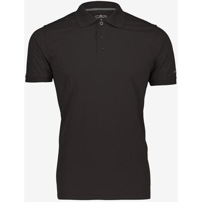 Polo CMP Piquet de manga corta negro - XXL Polo CMP Piquet de manga corta negro - XXL