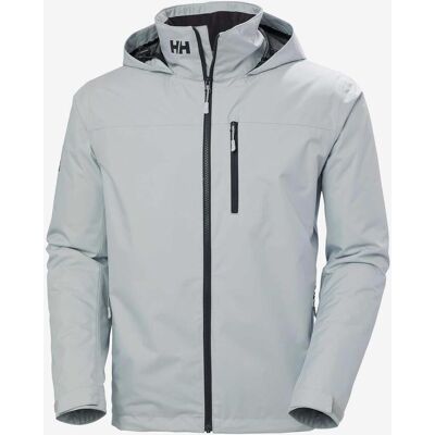 Chaqueta con capucha Helly Hansen Crew Midlayer 2 gris blanquecino - L Chaqueta con capucha Helly Hansen Crew Midlayer 2 gris blanquecino - L