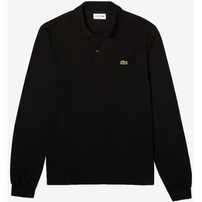 Polo Lacoste Sportswear Classic Fit manga larga negro - M Polo Lacoste Sportswear Classic Fit manga larga negro - M
