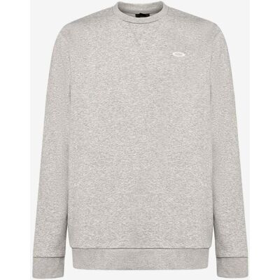 Sudadera Oakley Relax Crew gris logo blanco - M Sudadera Oakley Relax Crew gris logo blanco - M