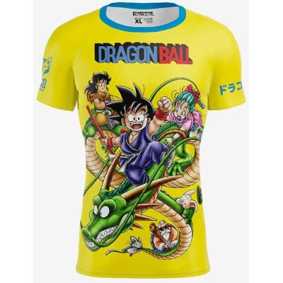 Camiseta Otso Dragon Ball manga corta amarillo intenso azul - XL Camiseta Otso Dragon Ball manga corta amarillo intenso azul - XL