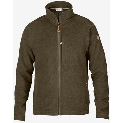 Forro polar Fjällräven Buck Fleece verde caqui oscuro - M Forro polar Fjällräven Buck Fleece verde caqui oscuro - M